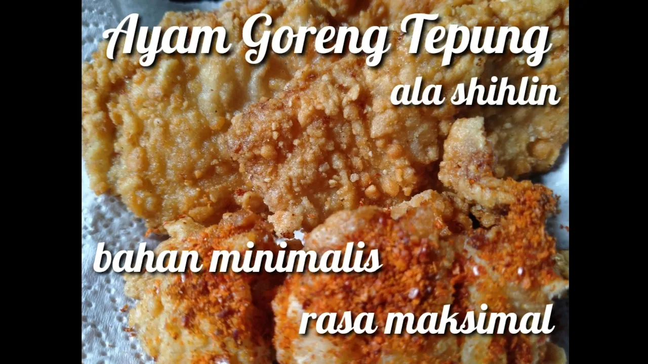 Cara Membuat AYAM GORENG BALUT TELUR sederhana BIKIN NAGIH https://youtu.be/9_-66H820TY CARA MEMBUAT. 