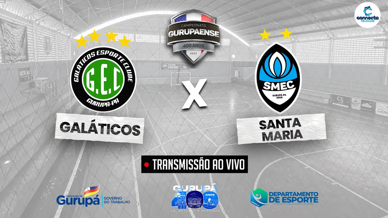 GALÁTICOS X SANTA MARIA CAMPEONATO PRINCIPAL FUTSAL 2023
