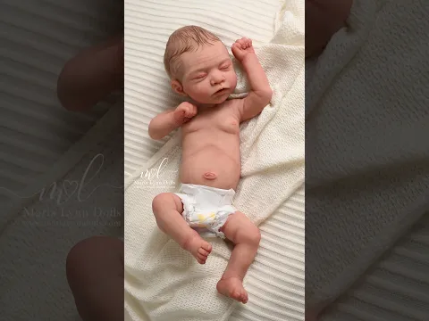 Preemie "Fake Baby" FOR SALE ~ Silicone Reborn Boy Kian #reborn #rebornbaby #siliconebaby #premature