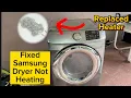 How to test and replace heater element on Samsung dryer Model DV42H5200EP