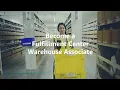 What does an Amazon Fulfillment Center Warehouse Associate do