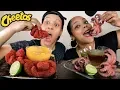 Download Lagu HOT CHEETO FRIED OCTOPUS VS. BOILED OCTOPUS MUKBANG!!