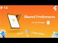 Shared preferences Store data locally Flutter shared preferences