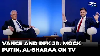 Putin Height Al-Sharaa Wives Vance RFK Jr Reveal Jokes From Trump Meetings With World Leaders