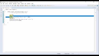 A Simple Program in Java OOC 15CS45 VTU