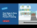 How Deep to Bury Water Pipes to Prevent Freezing