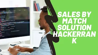Sales by Match HackerRank Solutions Javascript Javascript