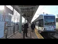 New Jersey Hudson-Bergen Light Rail Ride from Hoboken to Bergenline Avenue January 14 2022
