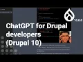 ChatGPT for drupal developers Drupal 10