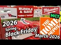 More 2026 Spring Black Friday Milwaukee Savings at Home Depot