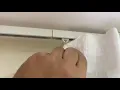 Hack - How to connect Ikea Vidga rods for smooth curtain slide