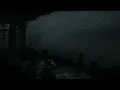 Stormy Night Rain & Thunder 🌧️| Cozy Balcony View Over Silent Hills for Deep Sleep (NO ADS)