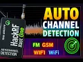 SDR Setup for Automatic Multi-Frequency Channel Detection HackRF