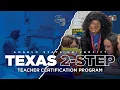 Texas 2-Step Teacher Certification Program Angelo State University