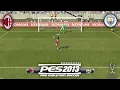 PES 2013 | PENALTY SHOOT OUT | AC MILAN VS MANCHESTER CITY