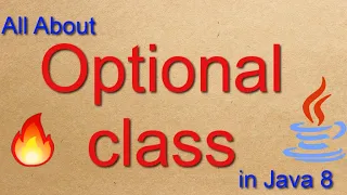Optional class in java 8 example methods of optional class