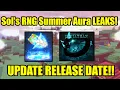 Download Lagu Sol's RNG Summer Aura Leaks and Update Release Date!!