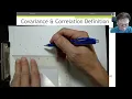 Covariance and Correlation - 01