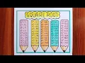 How To Make Square Chart Paper Square Root 1 to 50 Square Root Chart Square Root Project TLM