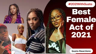 tiwa savage tems simi teni u0026 ayra starr who is the best naija female artiste of 2021