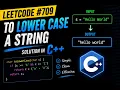To Lower Case LeetCode C Super Easy