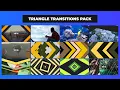 Triangle Transition Pack After Effects Template Easy to Edit Adobe Creative Cloud