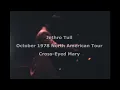Jethro Tull Live October 1978 13 Cross-Eyed Mary