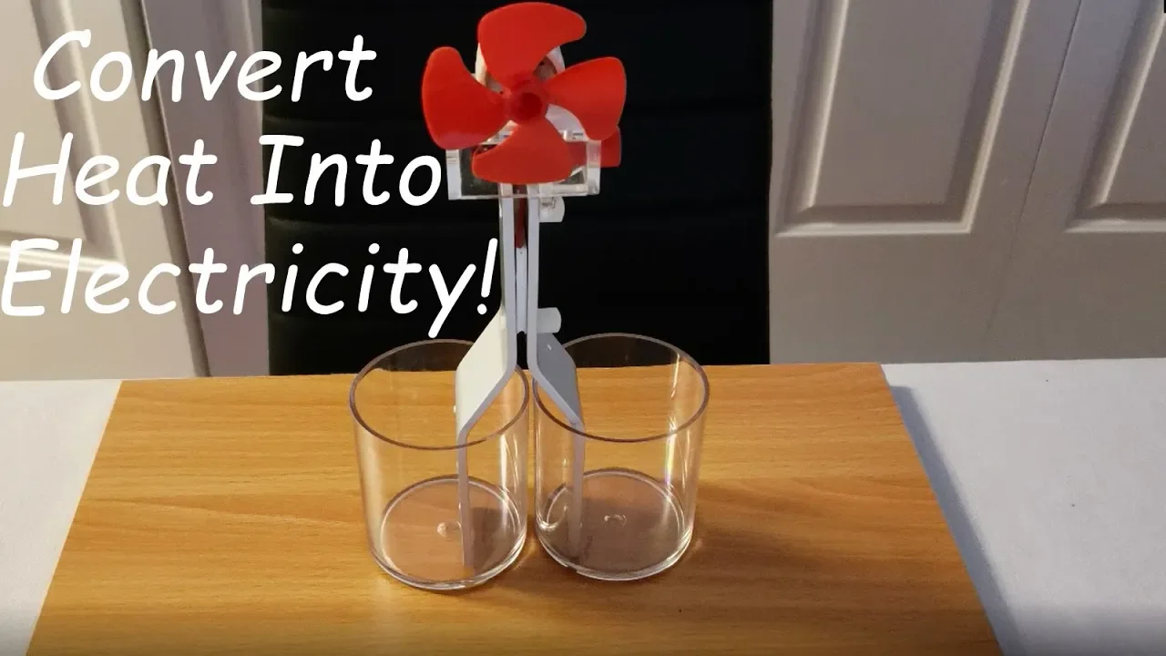 Thermodynamics - Converting Heat Energy Into Electricity Using a Thermoelectric Generator