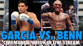 Ryan Garcia vs. Conor Benn Ceremonial Weigh-Ins & Faceoffs LIVE | Garcia vs. Benn