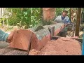 Download Lagu Dengan ketajaman mata serkel, penggergajian kayu kelapa jadi renyah #coconut 