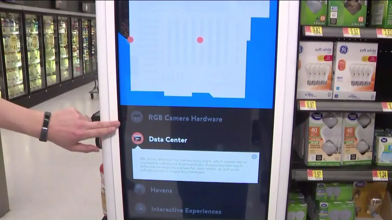 WalmartはAIを使って店舗をリアルタイムで監視する実験を行っています。