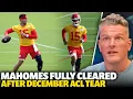 Patrick Mahomes Looks Way Ahead Of Schedule On ACL Recovery