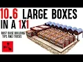 Rust Base Building - The 10 6 Boxes in a 1x1 Max Efficiency Loot Room Rust Tips