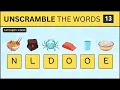 Word Unscramble Challenge - 99 Can t Solve it All