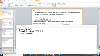 Task 216 - Function