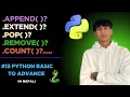 Python List Methods You Must Know Lesson 15 Explained in Nepali ManjilDadaa