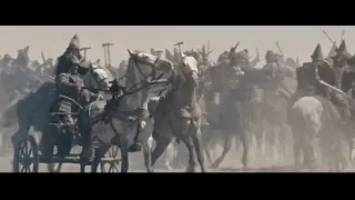 the legendary warrior queen tomiris lead her army into battle