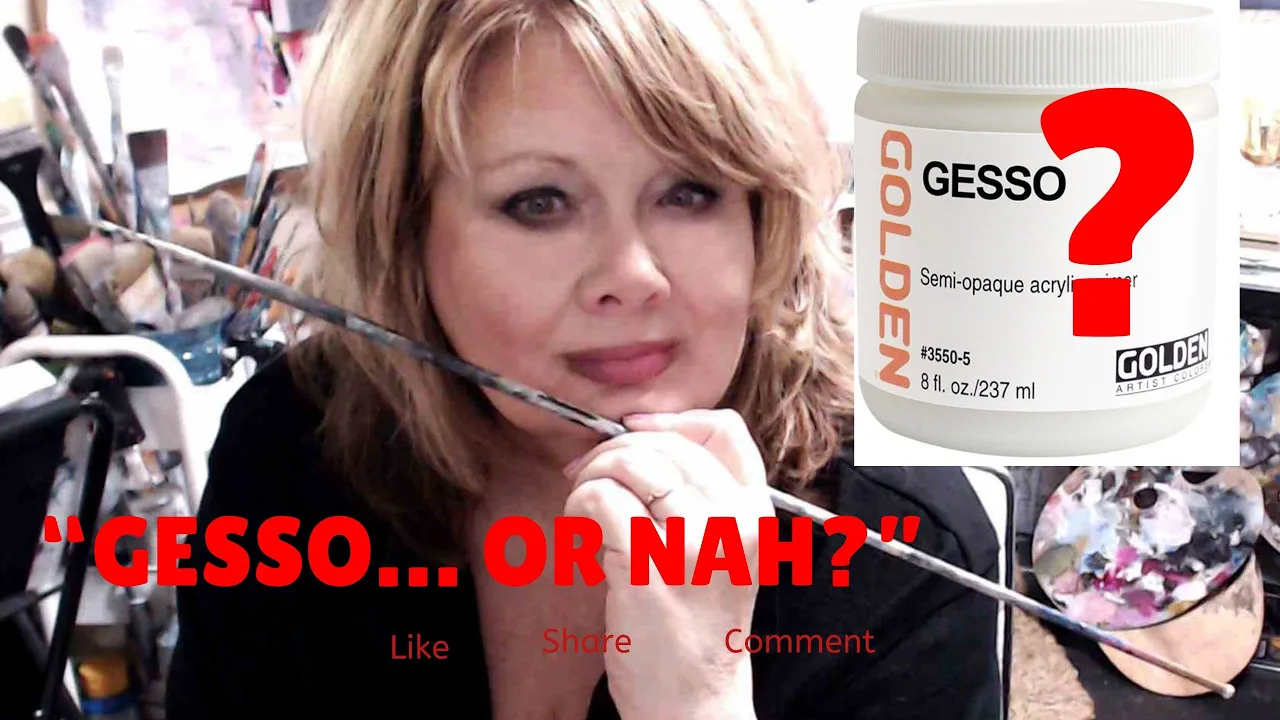 Gesso… or Nah? My thoughts on What Your Canvas Actually Needs