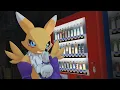 She s Addicted to Energy Drinks Renamon Animation