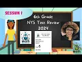 2024 6th Grade NY State Math Test Breakdown Multiple Choice