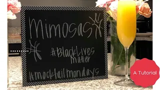 mocktail monday episode 5 mimosas