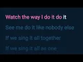 Just Sing – Justin Timberlake (Karaoke Version)