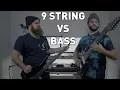 9 String Guitar VS Bass Guitar - Andrew Baena
