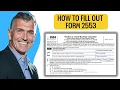 How To Fill Out 2553 Form STEP BY STEP - S Corp Election