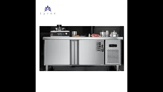 Counter refrigerator Prep Tabletop #foodprep #restaurantkitchen #refrigerator