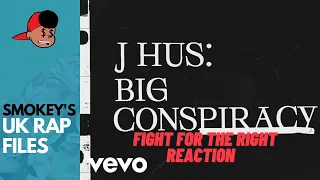 american rapper first time hearing j hus fight for your right uk rap reaction