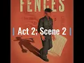 Fences Act 2 Scenes 2 3