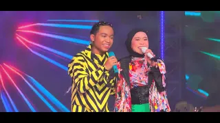lesti mulai happy on stage betrand putra onsu ft lesti kejora at its my first concert senayan