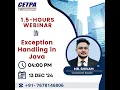 Mastering Exception Handling in Java Writing Robust Code