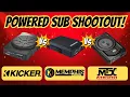 Which Powered Subwoofer Is Best under 399 Memphis vs Kicker vs MTX